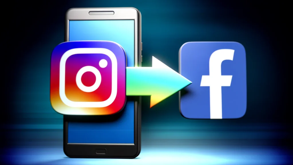 DALL·E-2024-02-13-17.16.54-An-illustration-showing-a-smartphone-screen-with-a-highly-detailed-and-realistic-depiction.-On-the-screen-the-Instagram-logo-is-on-the-left-side-wit